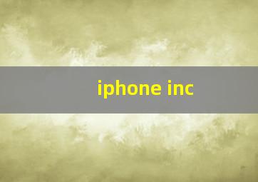 iphone inc